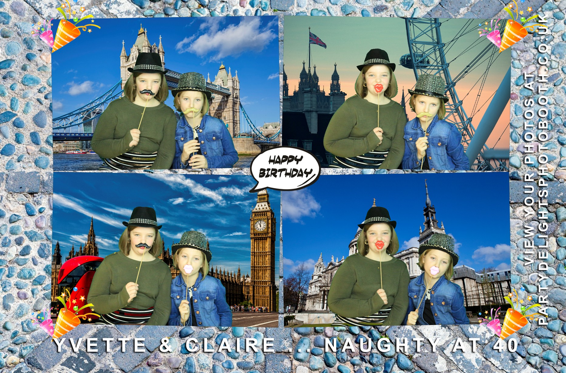 Yvette and Claire’s 40th birthday! - Prints | View more photos from the event at gallery.partydelightsphotobooth.co.uk/u/PartyDelightsPhotoBooth/Yvette-and-Claire’s-40th-birthday-Prints